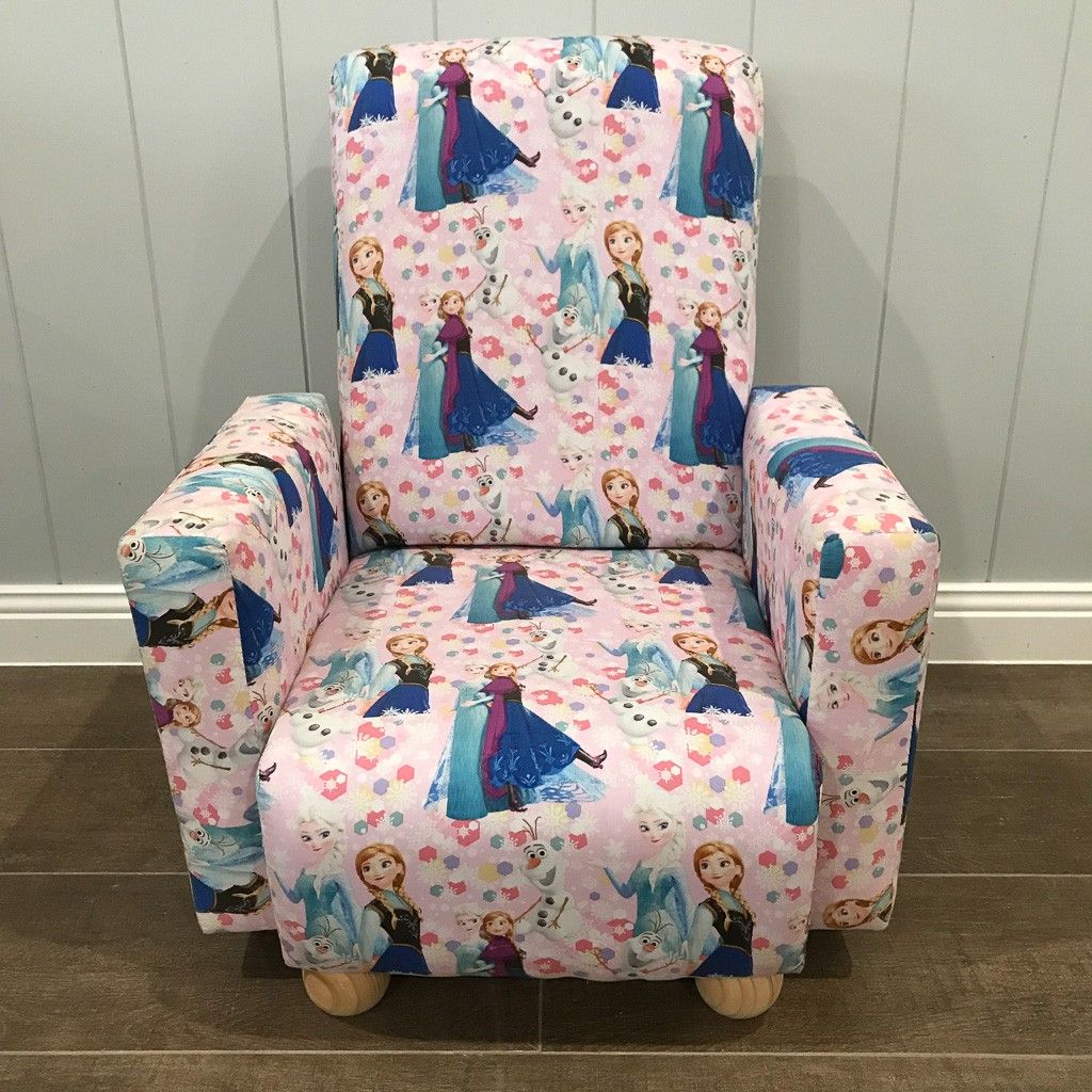 Disney Frozen Pink Chair — image 1