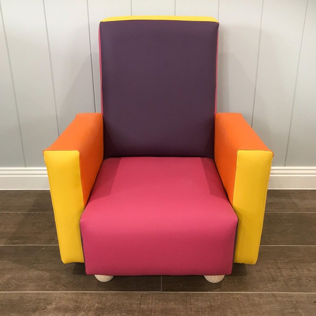 Vinyl Multi-Coloured Chair — image 1