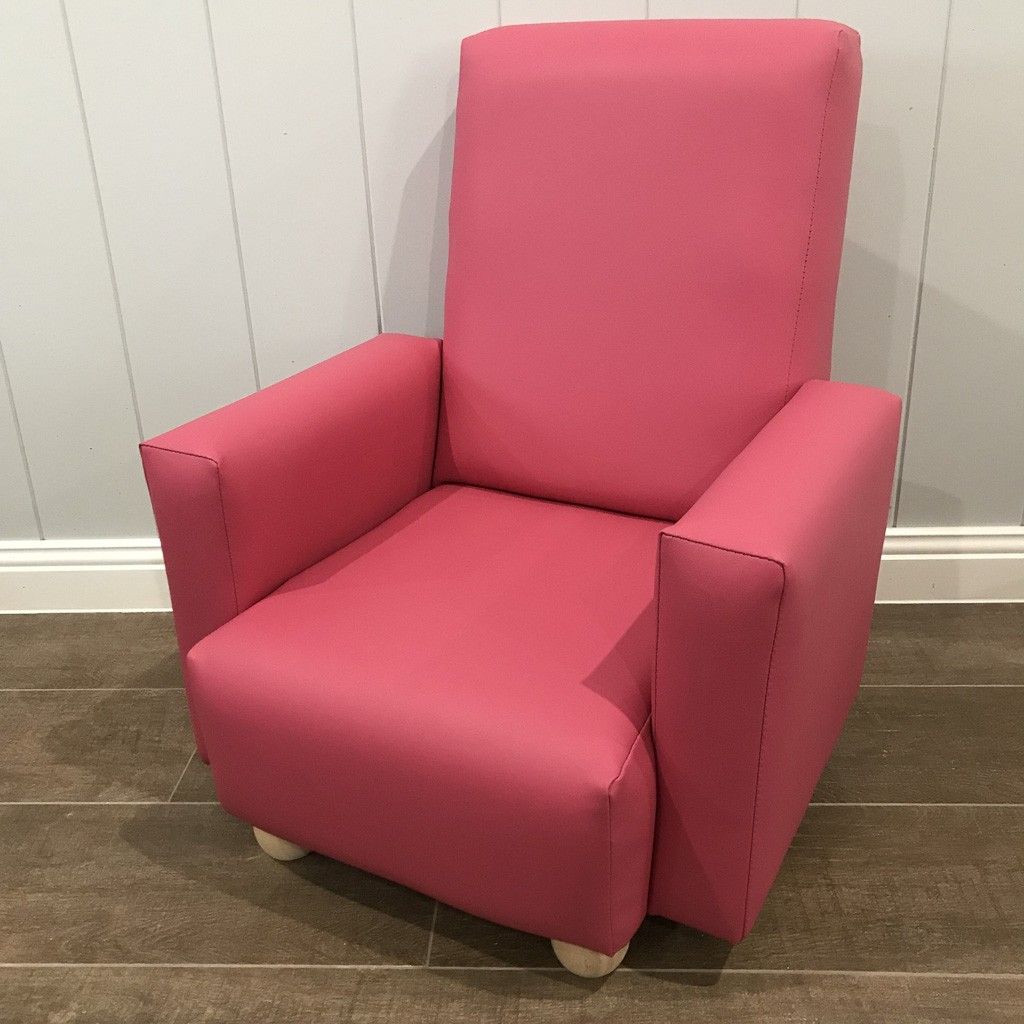 Vinyl Pink Chair — image 2