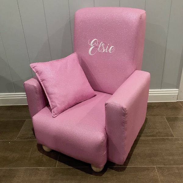 Custom Embroidered Name Chair